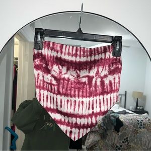 Strapless Nasty Gal Top